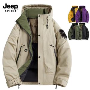 지프 JEEP SPIRIT 그래핀 안감 후드 패딩 점퍼 방수 재킷 JP999