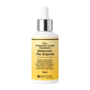 시카 어성초 글루타치온 이데베논 비타 앰플 세럼 100ml /에센스/콜라겐/히알루론산/미백/주름/비타민/