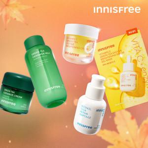 (~50%) 이니스프리 밀크/그린티/클렌징/아이라이너/선크림/레티놀/PDRN/비타C/노세범/화산송이/헤어/바디