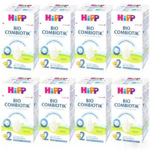 힙분유 HIPP 콤비오틱 2단계 무전분 600g 8개