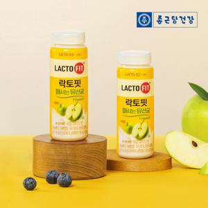 종근당건강 락토핏 마시는 유산균 사과 130ml 12개입(1박스) /국내산 1A등급 원유 요거트