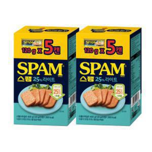 스팸 싱글 라이트 120g 10개