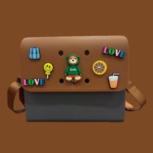 jojo cherry 방수 EVA 비치 크로스백 /캐주얼 EVA 메신저백 / 여름 휴가 데일리백 자비츠 7종 무료증정