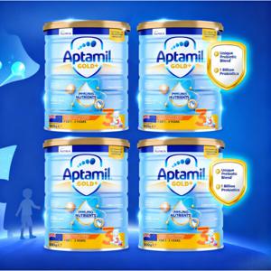 (중국출고)압타밀 골드+ 900g 3단계 4통 호주 직수입 싱가포르판 1~3세/유통기한 26.06.13