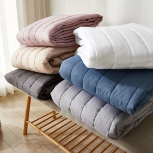 (벨로코)사계절 보드래 누빔 방수 매트리스 침대커버 패드