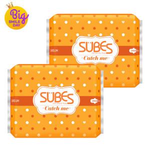 1+1 체험특가) 캐치미 슬림 생리대 총2팩 중형 대형 오버나이트 팬티라이너 외 입는 팬티형 전라인 할인전