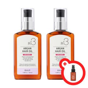 (Big Smile_역대초특가) RAIP 라입 R3 아르간 헤어오일 퍼퓸 에센스 100ml 2개 / 향 선택가능
