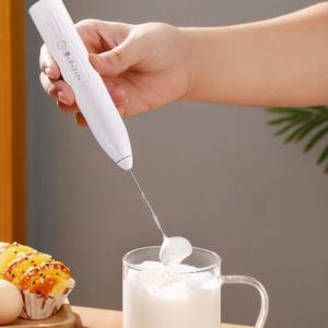 투데이리빙 미니 전동 우유 거품기 계란 카페 라떼 커피 자동 휘핑 무선 핸드 충전식 휘핑기 휴대용 블랜더