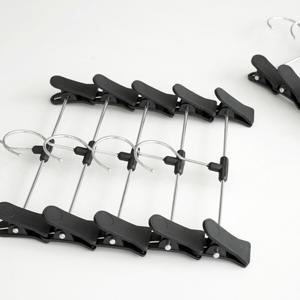 스트롱 논슬립 바지걸이 30P 집게자국 없는 옷걸이 360도 회전형 폭 조절 가능