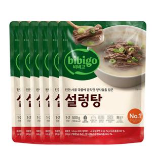 비비고 설렁탕 500g 6개
