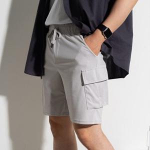 M~5XL 빅사이즈 쿨링 스판 밴딩 카고 반바지 BPT180