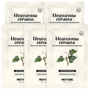 프리티스킨 에센셜 데일리 대용량 마스크팩 1일1팩 어성초 50매