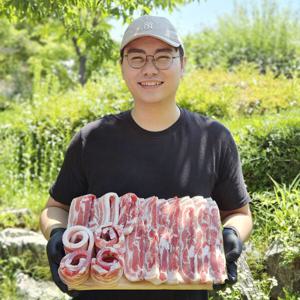 파파네 삼겹살 4kg 구이용 돼지고기 냉동삼겹살 냉삼 무료배송 (1kg x 4팩)