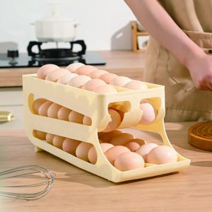 냉장고 슬라이딩 계란트레이 보관함 달걀 에그 보관함