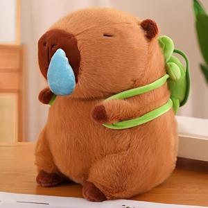 콧물 카피바라 인형 안고자는 귀여운 동물 봉제 애착 인형 바디필로우 크리스마스선물 추천