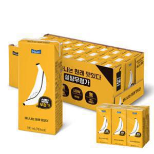 (최대15%적립)바나나는 원래 맛있다 24팩 +바나나는 원래 맛있다 6번들 증정