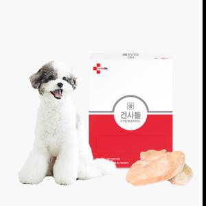 견사돌 닭고기 60p 대용량 강아지 덴탈껌 잇몸관리  강아지간식 치석제거껌