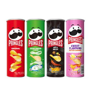 프링글스 110g 4종 (오리지날/양파맛/매운맛/버터카라멜)