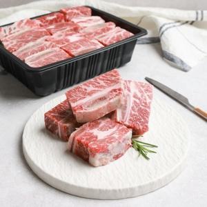 소갈비찜 1kg 초이스급 소찜갈비 소갈비 탕갈비 수입소고기 찜용