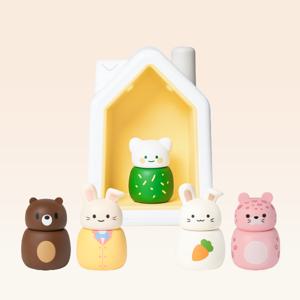 코코지 하우스와 오리지널 시작 4종 아띠세트 (하우스+고미+토빗+쥬비+표담이)