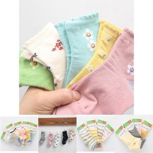 아동 양말 들꽃/유아동/유아/어린이/주니어/키즈/여아/아기/초등/학생/미끄럼/방지/답례품/쥬니어/면양말