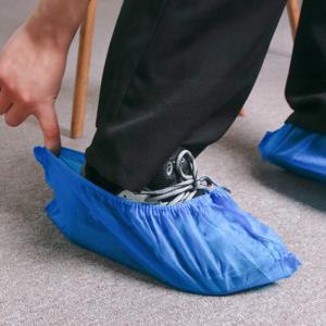 부직포 신발 덧신 10매/커버/덮개/행사용/학교/슈즈/일회용/슈커버/위생/보호/신발토시/신발보호/신발싸개