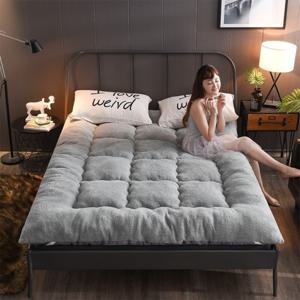 부드러운 자가발열 양털 토퍼 매트 이불 (다주리)