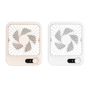 휴대용 핸드 선풍기 탁상 거치용 충전식 선풍기 1+1