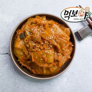 볶음김치 3kg(1kg 3팩) 국산고추가루 국산배추 볶은김치 두부김치 도시락 반찬 /30개만 홍보/냉동