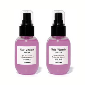 소아람 국내산 헤어비타민 에센스 아르간 오일 50ml 2개 자스민 엠버 향 발리 퍼퓸