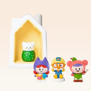 코코지 하우스와 의사 표현 아띠 세트 (하우스+뽀로로 + 재잘재잘 채티 + 모험가 노벨)