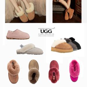 한정 수량 특가 오즈웨어 코게트 어그슬리퍼 밴딩 플랫폼 뮬