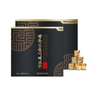 광동 일품기력보환 30환 x 2박스 침향환 효능 부모님 건강선물 황제침향단