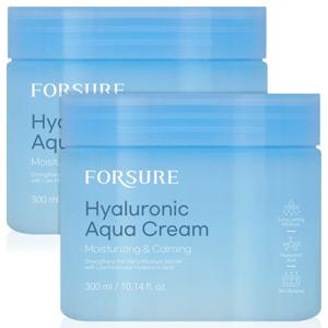 히알루로닉 대용량 수분크림 진정 영양 보습크림 300ml 2개