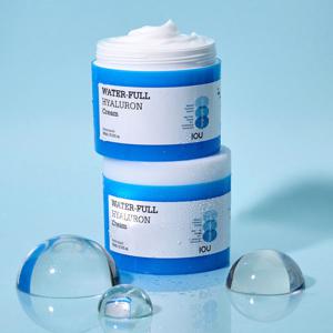(무료배송) 아이오유 워터풀 히알루론산 수분 크림 300ml 1+1 / 수분 보습 진정 미백 주름개선 화장품