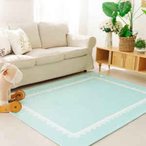 러블리 레이스 디자인 방수 러그 카페트 중형 대형 화사하고 깔끔한 색감에 제품