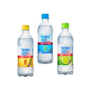 나랑드 사이다 제로 500ml x 48개 파인애플 그린애플 플레인 중 선택