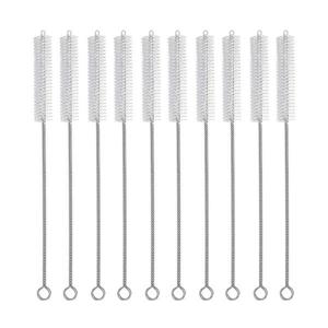 (대형 10P 세트) 스테인리스 빨대 세척솔 빨대솔 텀블러 젖병 스트로우 브러쉬