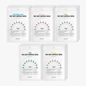 은율 원샷 앰플 마스크팩 30매 (5종 중 택1) 자극 받은 피부 매일매일 1일 1팩