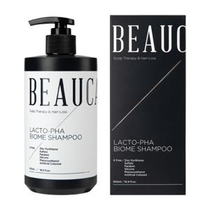 뷰캔 락토파 바이옴 두피 탈모완화샴푸 500ml 각질 간지러움 탈모 완화 향기좋은 단백질 약산성 청소년