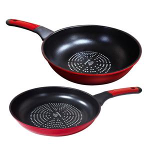 키친아트 다이아몬드 후라이팬 30cm+궁중팬 30cm 대형 프라이팬 웍 2종세트 1+1 국내생산