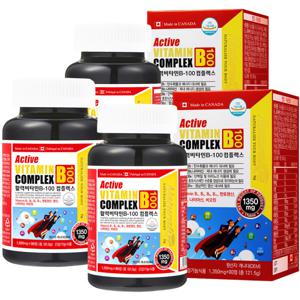 비타민B 100 컴플렉스 3병 고함량 비타민b군 콤플렉스 B1 B2 B6 B12 비오틴 비타민비 비타민비군 9개월분