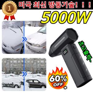 5000W 강풍력 다용도초고출력 열풍 제설기 미니 휴대용 무선 핸드드라이어 차량성에