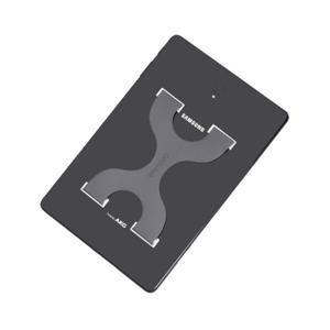 아이패드 손잡이 태블릿 거치대 케이스 악세사리 스마트폰 손잡이  블랙