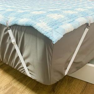 침대시트 고정밴드 패드 매트리스커버 집게 밀림방지