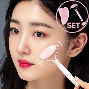 얼굴 붓기 괄사 마사지  하트 롤러 괄사세트 경락 리프팅 페이스 림프순환 두피 마사지기 도구