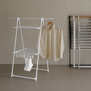 가담다 빨래 건조대 슬림형 / 원룸형 건조대/ 공간활용디자인UP/ ABS재질 / 길이 조정봉 +집게 10PCS