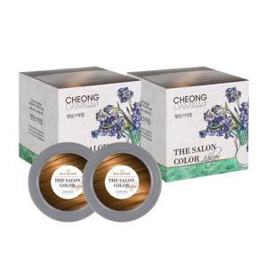 청담스타일 포레스트 더 살롱컬러 아뜰리에 순수 염색제 밀크브라운 (2개)