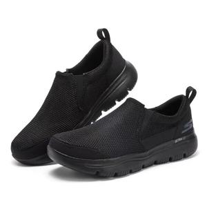 스케쳐스 최신상 남성용 고워크 FLEX 니트 슬립온 운동화 54738