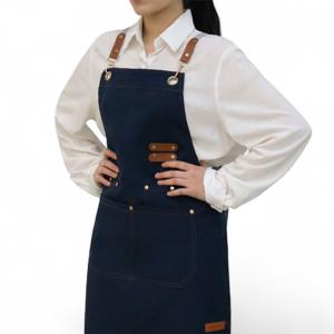 리빙코 233g 카페 바리스타 방수앞치마